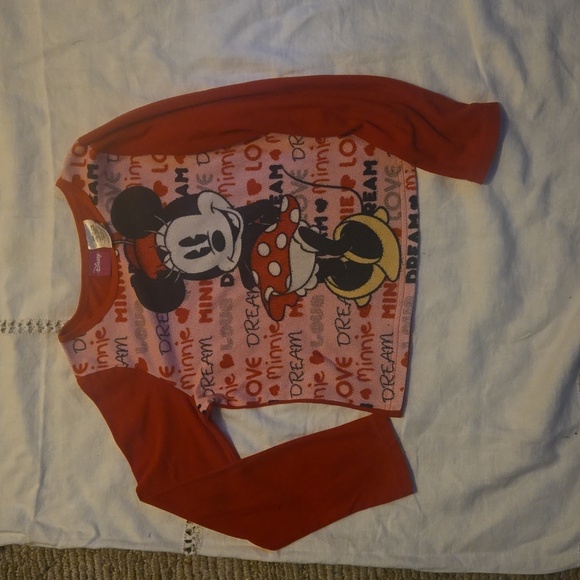 Disney Other - Disney Minnie Mouse pajama top